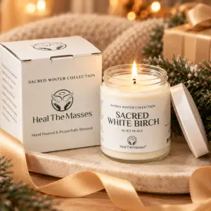 Sacred White Birch Candle